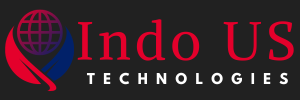 Indo US Technologies Black logo